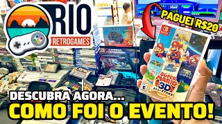 O QUE ROLOU NO RIO RETROGAMES [upl. by Atnomed]