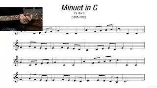 SONG Minuet In C [upl. by Trilby]