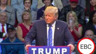 Hilarious Donald Trump to Obama YOURE FIRED  Raleigh NC Campaign Rally Speech [upl. by Yntrok]