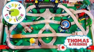 Thomas and Friends  Thomas Train Naptime Track with Brio and Imaginarium  Toy Trains 4 Kids [upl. by Lowney]