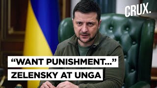 Ukraine President Zelensky Slams Putin’s Russia Lists FivePoint Peace Plan During UNGA Address [upl. by Manny181]