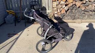 Baby Trend Expedition Double Jogger Stroller Review Watch to see all the features [upl. by Greenleaf111]