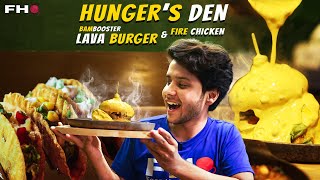 Famous Bambooster “Lava Burger amp Fire Chicken”  Hunger’s Den Special  FHQ [upl. by Kapeed]