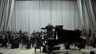 Tchaikovsky Concerto No 1 for piano and orchestra Bekzat Rakymov and Ulyanovsk Symphony Orchestra [upl. by Mcleod]