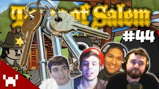 I LOST MY KEYS Town of Salem QUAD FACECAM w The Derp Crew Ep 44 [upl. by Ysle]