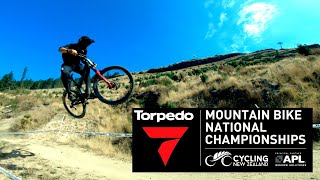 New Zealand DH National Championships 2021 60fps RAW TRACKside VIEWS at Christchurch Adventure Park [upl. by Anivel]