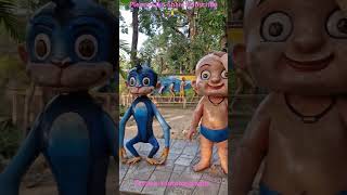 Kizzie with chotabheem funny amusementpark happiness power love kids toddlers mustwatch [upl. by Bergquist]