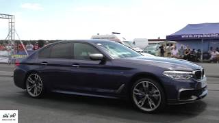 BMW M550i vs Mercedes e450 Drag race 🚦🚗💥💨 4K UHD [upl. by Onairotciv67]