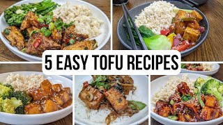 TOFU Recipes Compilation Youll LOVE for LUNCH or DINNER High PROTEIN Vegetarian Meals [upl. by Zirtaeb579]