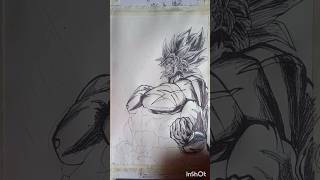 Bruly drawing phonk music likeandsubscribe drawing dargonball art animedrawing goku [upl. by Euqnom578]