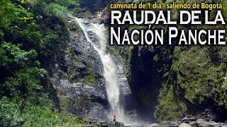 Cascadas cerca a BOGOTA  Raudal de la Nación Panche  Salto de BARANDILLAS [upl. by Ennairod]