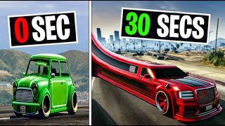 every 30 seconds my CAR gets LONGER GTA 5 RP [upl. by Strauss]