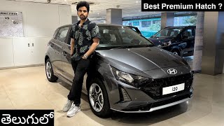 Hyundai i20 2024  Sportz iVT  Value For Money Variant Detailed Review with Onroad Price in Telugu [upl. by Notseh916]