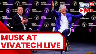 Elon Musk Gives Speech At Europe’s Biggest Tech Fair VivaTech  Elon Musk  Viva Tech 2023 Live [upl. by Names365]