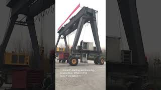 Rubber Tyre Gantry Crane🏗️💨 how a RTG crane works and installs [upl. by Clercq]