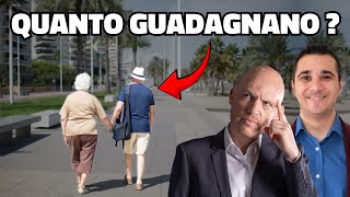 Quanto guadagnano i PENSIONATI italiani Chiediamolo a loro [upl. by Neomah744]