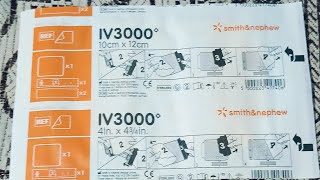 tegadem iv 3000 for dialysis catheter  Permcath Ijv catheter amp pack ijv dressing iv smithampnephew [upl. by Biggs362]