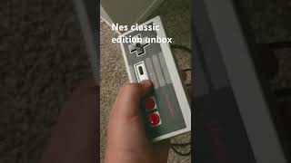 Nes classic edition unbox retrogaming nintendo [upl. by Rekrap197]