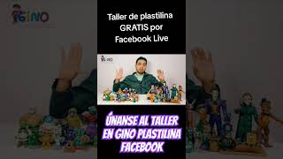 Taller de plastilina en el Facebook Gino Plastilina shorts plastilina grati [upl. by Soelch702]