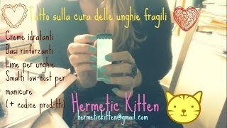 ✫TUTTO SULLA CURA DELLE UNGHIE FRAGILIROUTINE DI MANICUREREVIEW SMALTI RILASSANTE✫SOFT SPOKEN✫ [upl. by Mccormick]