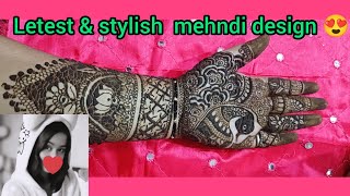 Mehndi designs for Diwali 🪔to elevent to celebrations  Mehndi Design  Full Hand Mehndi Design [upl. by Loutitia]