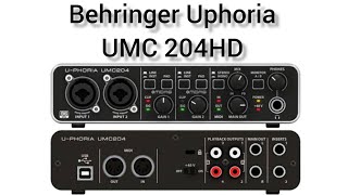 Behringer Uphoria UMC 204HD  Behringer UMC 204HD  Behringer Review [upl. by Iraj]