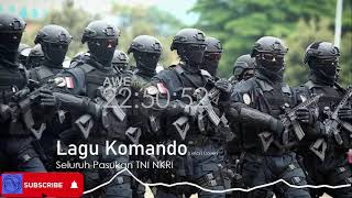 CoverampLyric Lagu Komando Latihan Pertempuran Tentara Nasional Indonesia TNI [upl. by Seugram133]