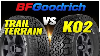 BFGoodrich AllTerrain KO2 vs Trail Terrain TA [upl. by Khorma]