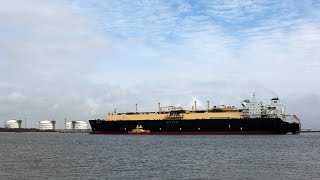 Cheniere Energy  Sabine Pass First Cargo [upl. by Lledualc]