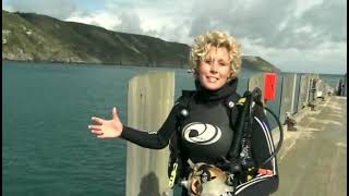 Renee Godfrey scuba diving off Lundy Island [upl. by Eciralc650]