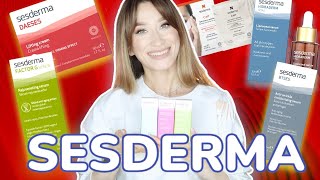 SESDERMA💙Большой обзор💚 DAESES Factor G Renew VITC Hidraderm Azelac RU BTSES [upl. by Rina]