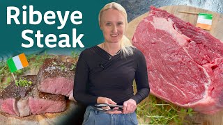 So einfach perfektes Ribeye Steak in der Pfanne braten [upl. by Tergram]