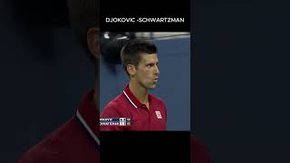 Djokovic  Schwartzman Greatest Points 6 [upl. by Gosselin769]