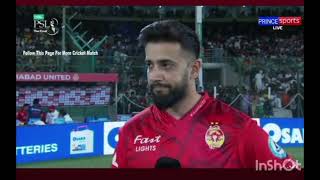 Imad Wasim Brilliant bowling performance [upl. by Ilehs]