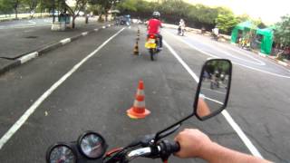 Percurso DETRAN SP  Moto [upl. by Teeter]