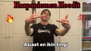 AKUSTINEN  HAAPANIEMEN HOODIT OFFICIAL AUDIO [upl. by Yatnoed]