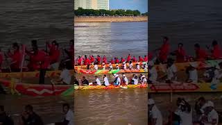 Threepeat Champion vs Top Speed white eel 💨🤯🚣🏻‍♂️Cambodia Water Festival racingboat [upl. by Milone]