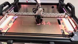 VzBoT 330 First Layer Speed Test [upl. by Airreis]