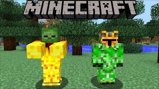 Minecraft MARK AND MC NAVEED BECOME DIFFERENT MOBS  WE SWAP CREATURES  Minecraft Mods [upl. by Ardnasella]