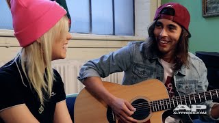 Vic Fuentes and Jenna McDougall quotHold On Till Mayquot acoustic [upl. by Nealey]