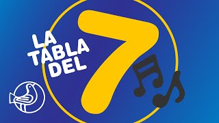 Canción de la Tabla del 7  Tablas de multiplicar  Música cool  Canciones para crecer [upl. by Pacheco]