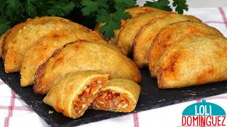 EMPANADAS DE POLLO CON MASA CASERA DE LA ABUELA AMPARO  Loli Domínguez  Recetas  Paso a paso [upl. by Yreffej]