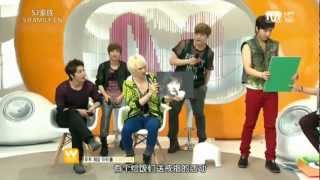 110811【HD中字】Mnet Wide News  SuperJunior Part 12 [upl. by Yoho]