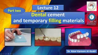 lecture 12 dental cements and TF [upl. by Llekim457]