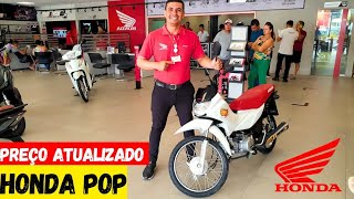 HONDA POP 110I PREÇO ATUALIZADO [upl. by Lew294]