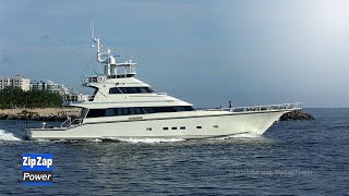 Enormous Sportfish Yacht  TEMPO REALE [upl. by Anitsirt114]