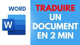 Comment Traduire Un Document Entier Gratuitement Et En 2 Minutes Avec Word Tuto 2020 [upl. by Saraann423]