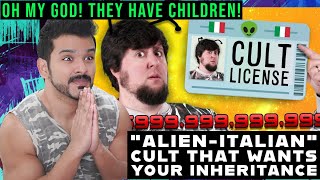 The quotAlienItalianquot Cult that wants Your Inheritance reaction [upl. by Moskow999]