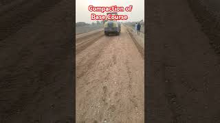 Compaction of base course layer engineering viralvideo shorts [upl. by Audris319]