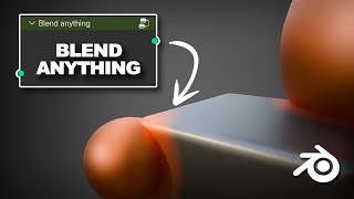 Geometry Nodes Magic Seamless Material Blending in Blender [upl. by Aicre]